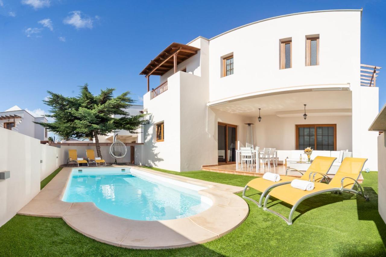 Valentina Villa Private Pool Garden Costa Teguise Exterior photo