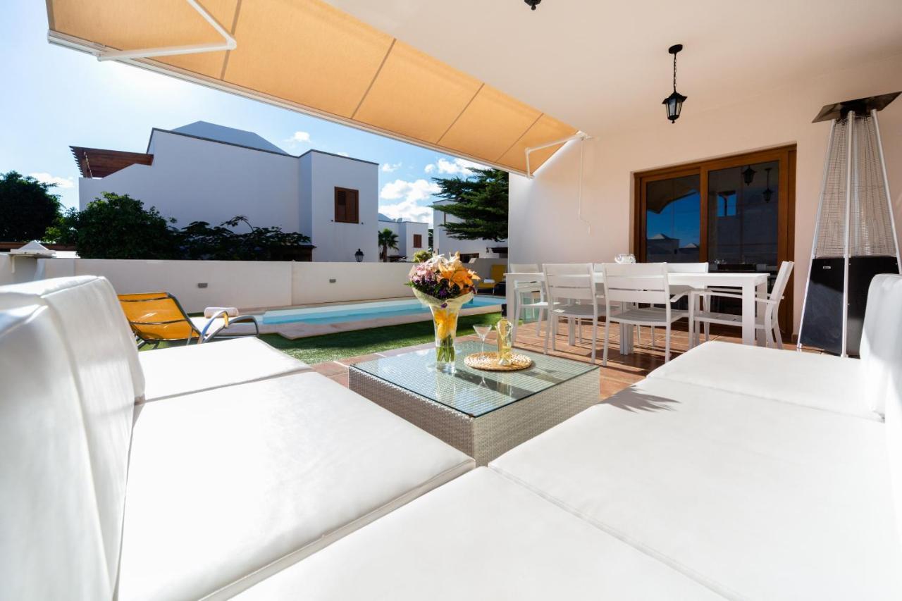 Valentina Villa Private Pool Garden Costa Teguise Exterior photo