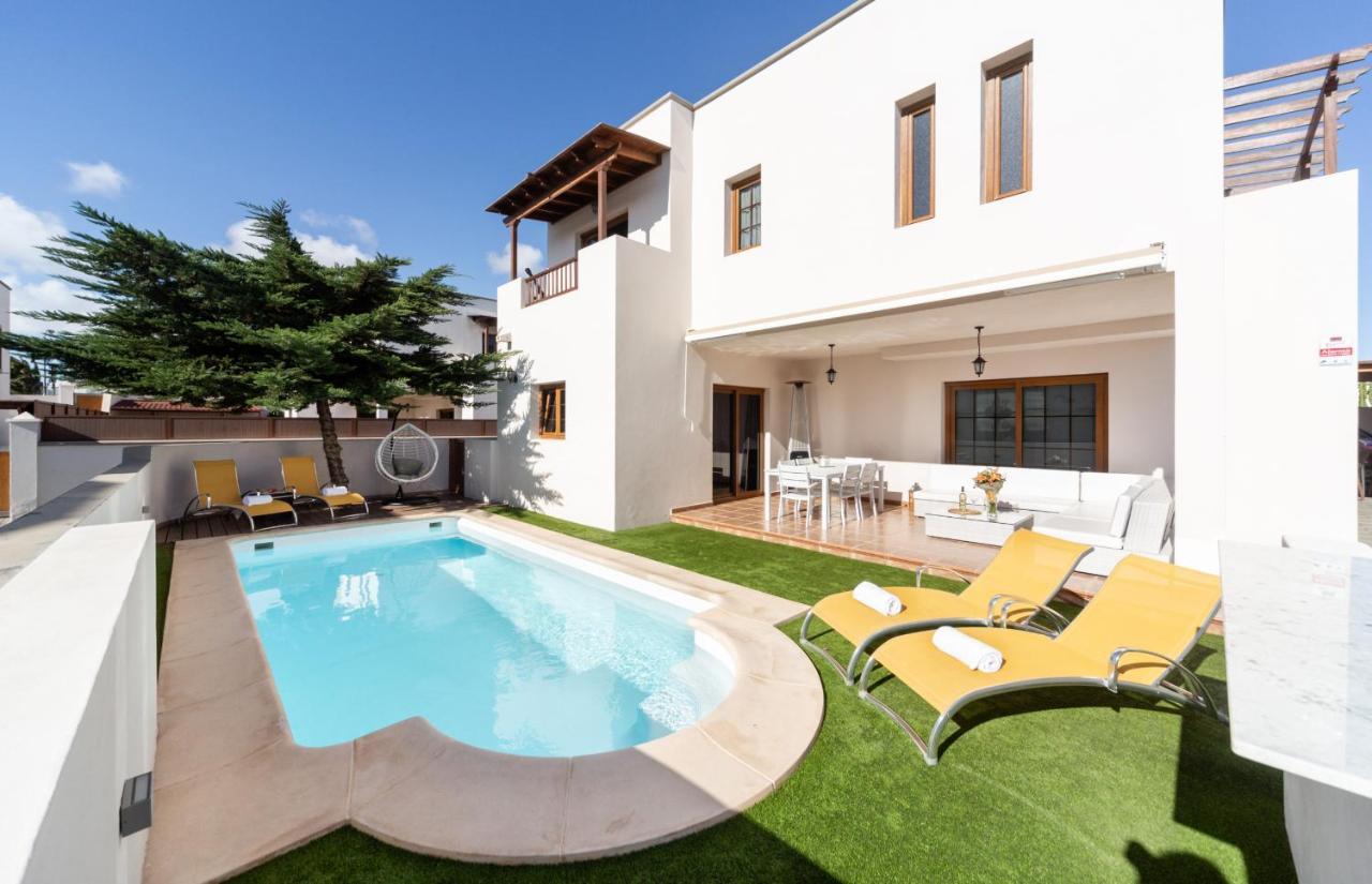 Valentina Villa Private Pool Garden Costa Teguise Exterior photo