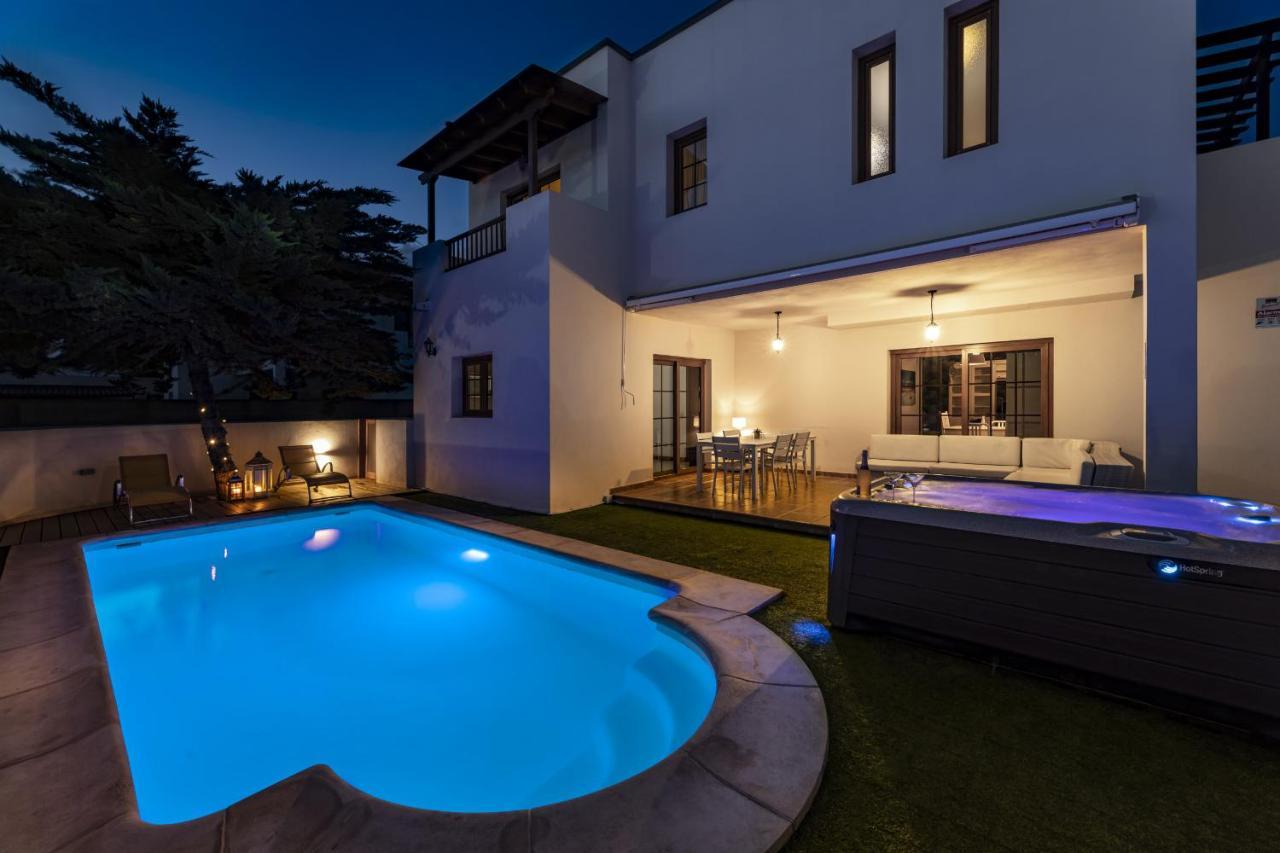 Valentina Villa Private Pool Garden Costa Teguise Exterior photo
